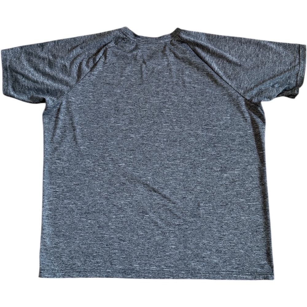 Nike Swim Heather Gray Men's Short Sleeve Tee Dri-Fit UPF 40+ Size L - Picture 7 of 12